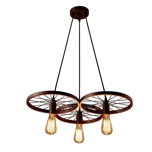 Vintage way wheel pendant - wheel,