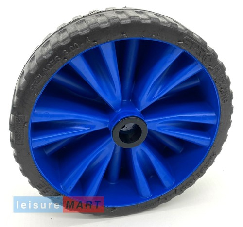 Blue dinghy launch trolley - blue,