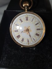 Ladies Gold Pocket Watch 14ct