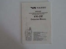 YAESU VX 2E INSTRUCTION MANUAL....................RADIO_TRADER_IRELAND.