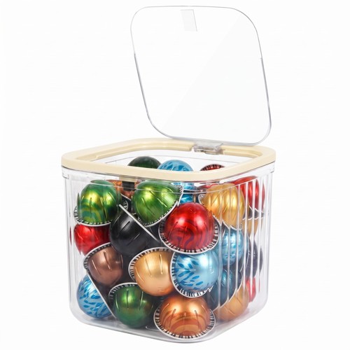 Clear coffee pod - clear,