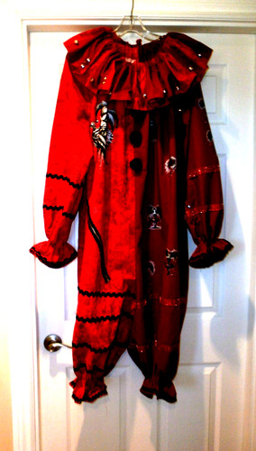 Small female jester evil - small, &