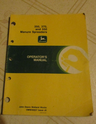 John deere 350 370 - john, 550