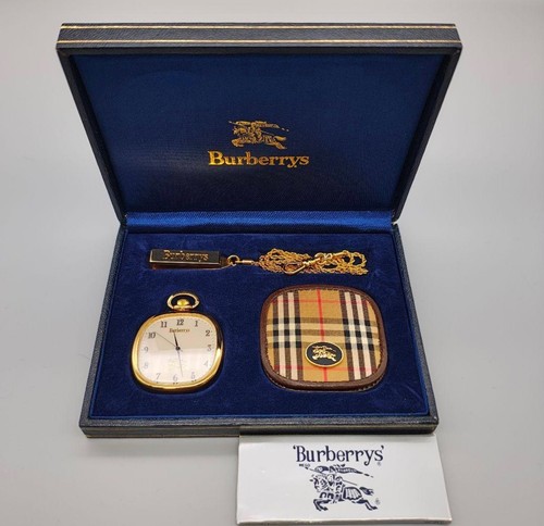 Burberry pocket watch with - burberry,