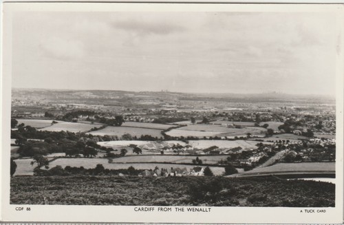 Cardiff from the - , wenallt