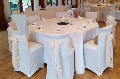 Quality ivory lace chair - quality,
