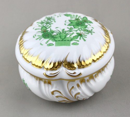 Herend porcelain indian basket - herend,