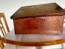 Scruffy Old Copper Slipper Box
