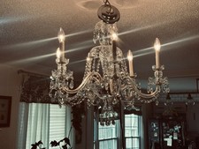 Chandelier Antique Crystal
