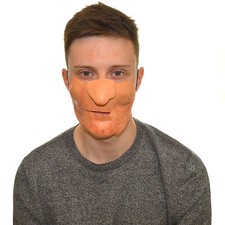 Half Face Old Woman Funny