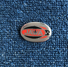 Motor cycle racing badge JAWA