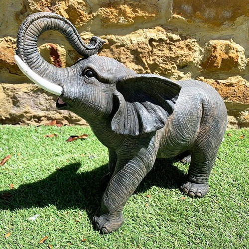 Grey lucky elephant - lucky,