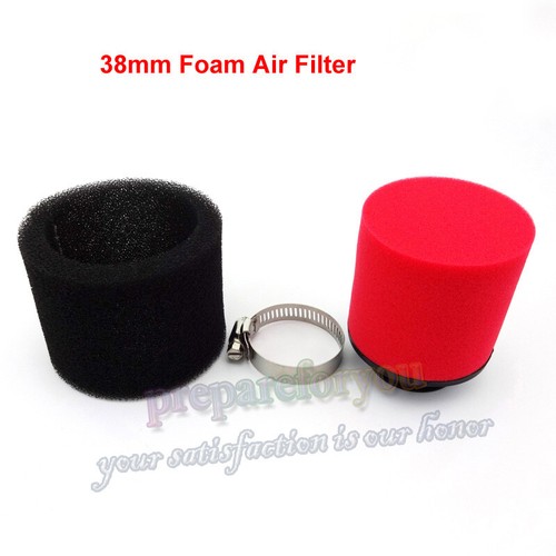 Foam air filter 38mm - foam,