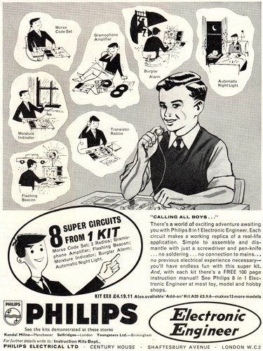 Vintage philips electronic - philips,