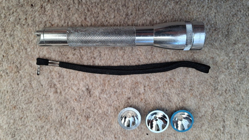 Maglite silver with - aa,