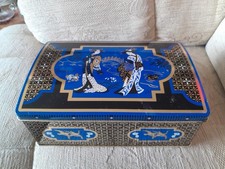 Vintage Japanese Tea Tin Black