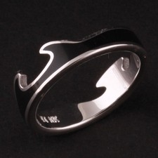 Georg Jensen Gold Ring # 1658