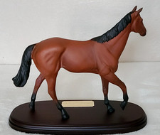 Beswick Red Rum on Plinth Bay