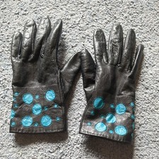 PIA ROSSINI leather gloves