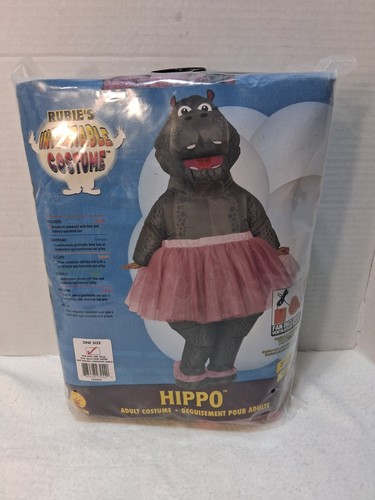 Inflatable hippo adult sized - inflatable,