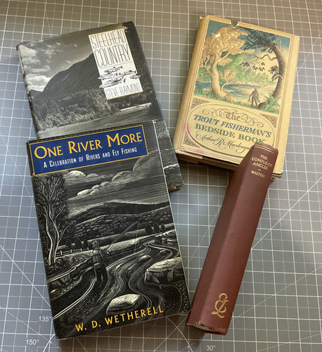 Lot fly fishing books the - of, 4