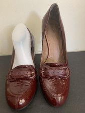 JAEGER Maroon Patent Loafer