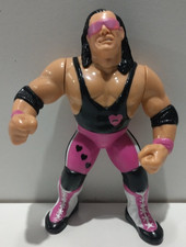 Vintage WWF Hasbro Series 4 - Bret "Hitman" Hart - 1992 - Action Figure - Rare 