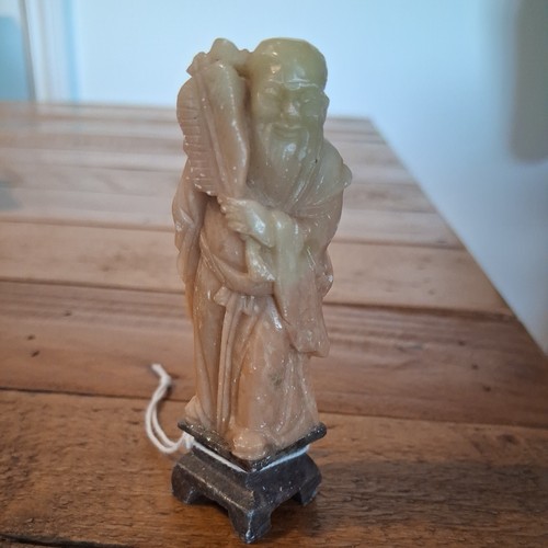Chinese soapstone statue - soapstone,