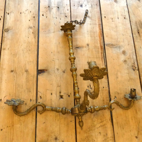 Vintage brass rococo - vintage,