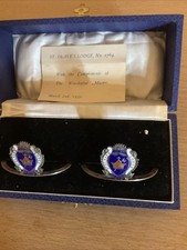 1932 St Olave’s Lodge 2764 Napkin Holders