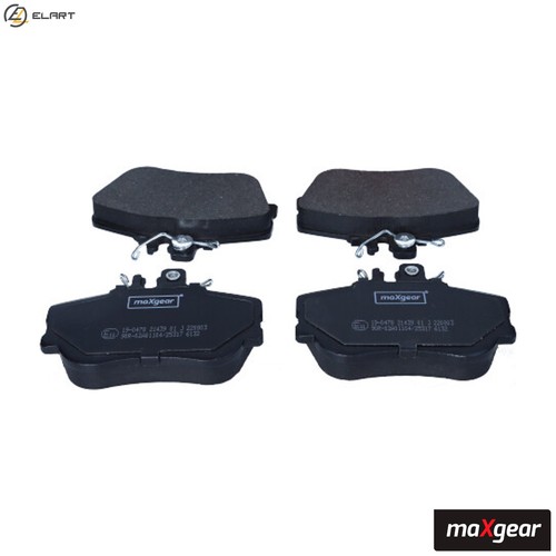 Brake pad set disc - pad,