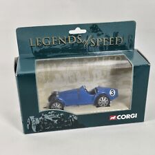Legend of Speed Corgi Racing Car Blue 00202 Boxed Diecast Car