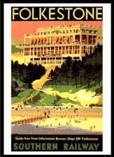A3 - Folkestone Southern Railways 1947 VINTAGE RETRO Posters Print #12