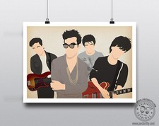 THE SMITHS Minimalist Band Poster Silhouette Music Minimal Morrissey Marr Rourke