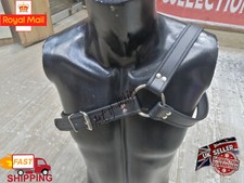 MEN LEATHER ADJUSTABLE CHEST