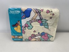 Disney Snow White & The Seven Dwarfs Draperies 80 x 63 w/ Two Tie Backs Vintage