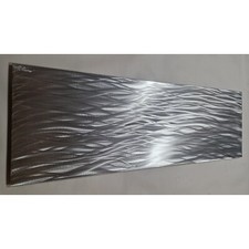 Modern abstract metal wall