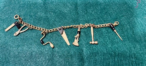 Vintage charm tool - vintage, bracelet