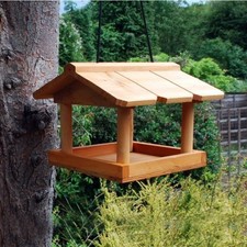 Nature's Market Hanging Wooden Bird Table