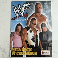 WWF Mega Photo Sticker Album Merlin WWE 2001 - 7 Missing