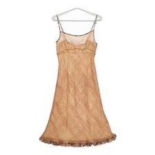 dosa Silk camisole dress with