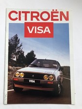 Citroen Visa Brochure 1986 -