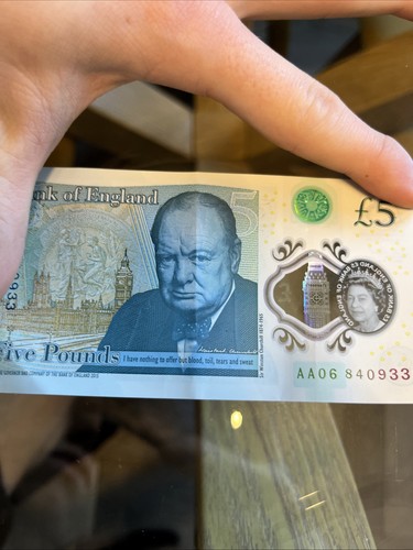 Aa06 note - £5,