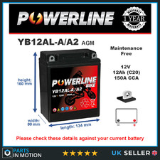 Yb12al agm powerline - agm,