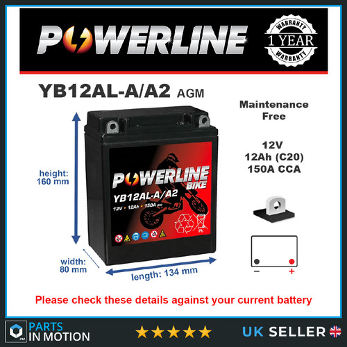 Yb12al agm powerline - agm,