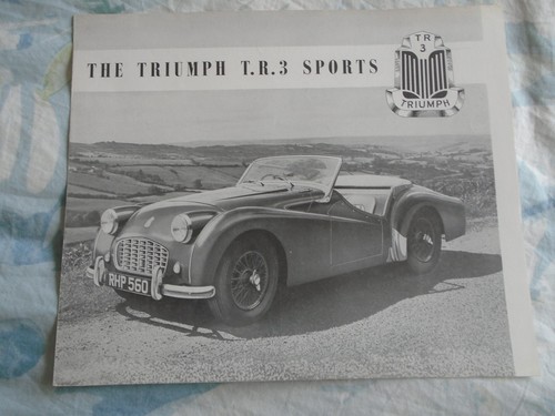 Triumph tr3 sports - tr3,