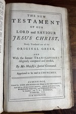 1773 KJV 8vo With OT