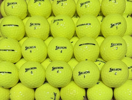 Srixon soft feel - soft, yellow