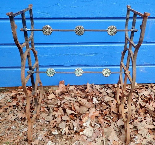 Antique treadle sewing machine - antique,