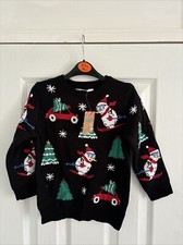 Bnwt Boys Primark  Christmas Jumper Age 2-3 Years